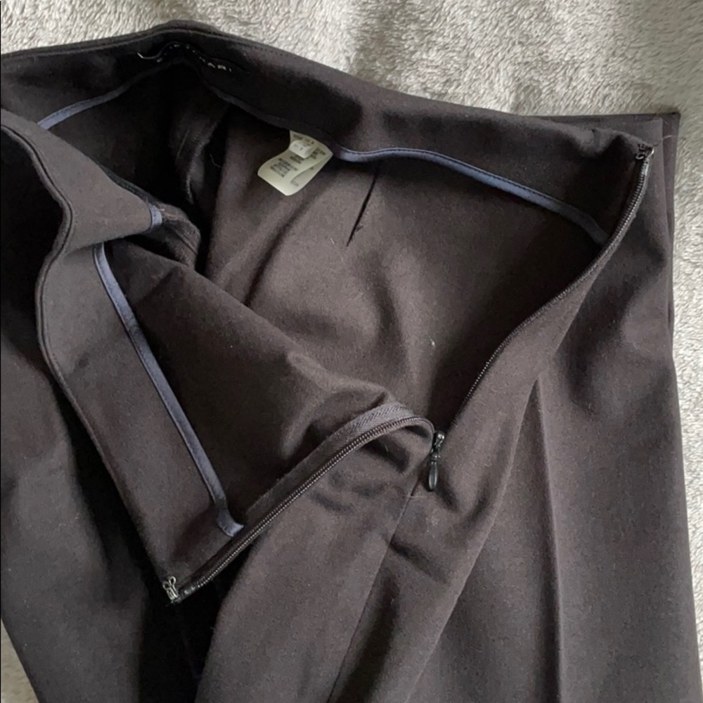 ElieTahari JULIETTE LONG SKINNY STRETCH TWILL PANT - Picture 5 of 5